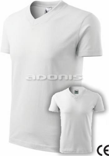 tricou anchior alb v-neck 160