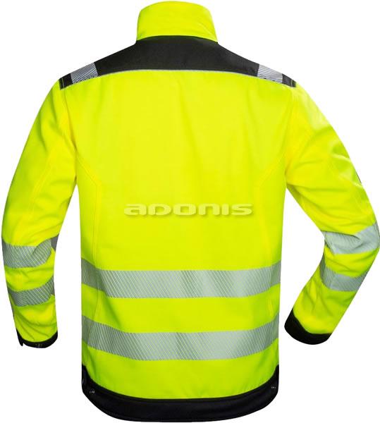 Jacheta de lucru reflectorizanta SIGNAL galben-negru