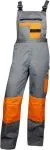 Pantaloni de lucru cu pieptar 2Strong gri
