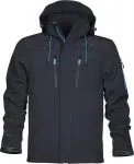 Jacheta de lucru Softshell 4Tech Neagra » Confort
