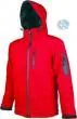 Geaca softshell iarna Spirit Red, impermeabila