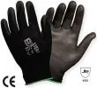 Manusi tricotate Sensor Black