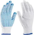 Manusi tricotate cu aplicatii PVC punctiforme PERRY