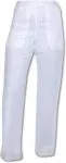 Pantaloni medicali dama Sander albi » Uniforme medicale