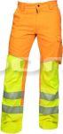Pantaloni reflectorizanti de lucru in talie SIGNAL portocaliu-galben, ieftini pentru barbati